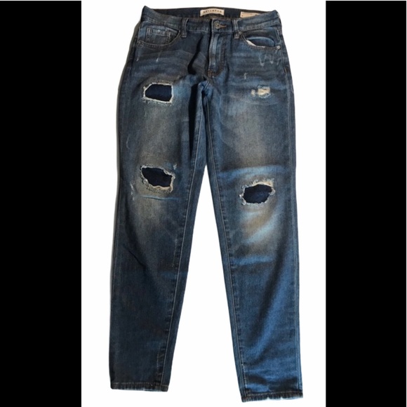 Bullhead Denim - BULLHEAD Boyfriend Distressed Jean 3 Juniors